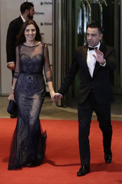 Xavier Hernandez e la moglie Nuria Cunillera. Ap